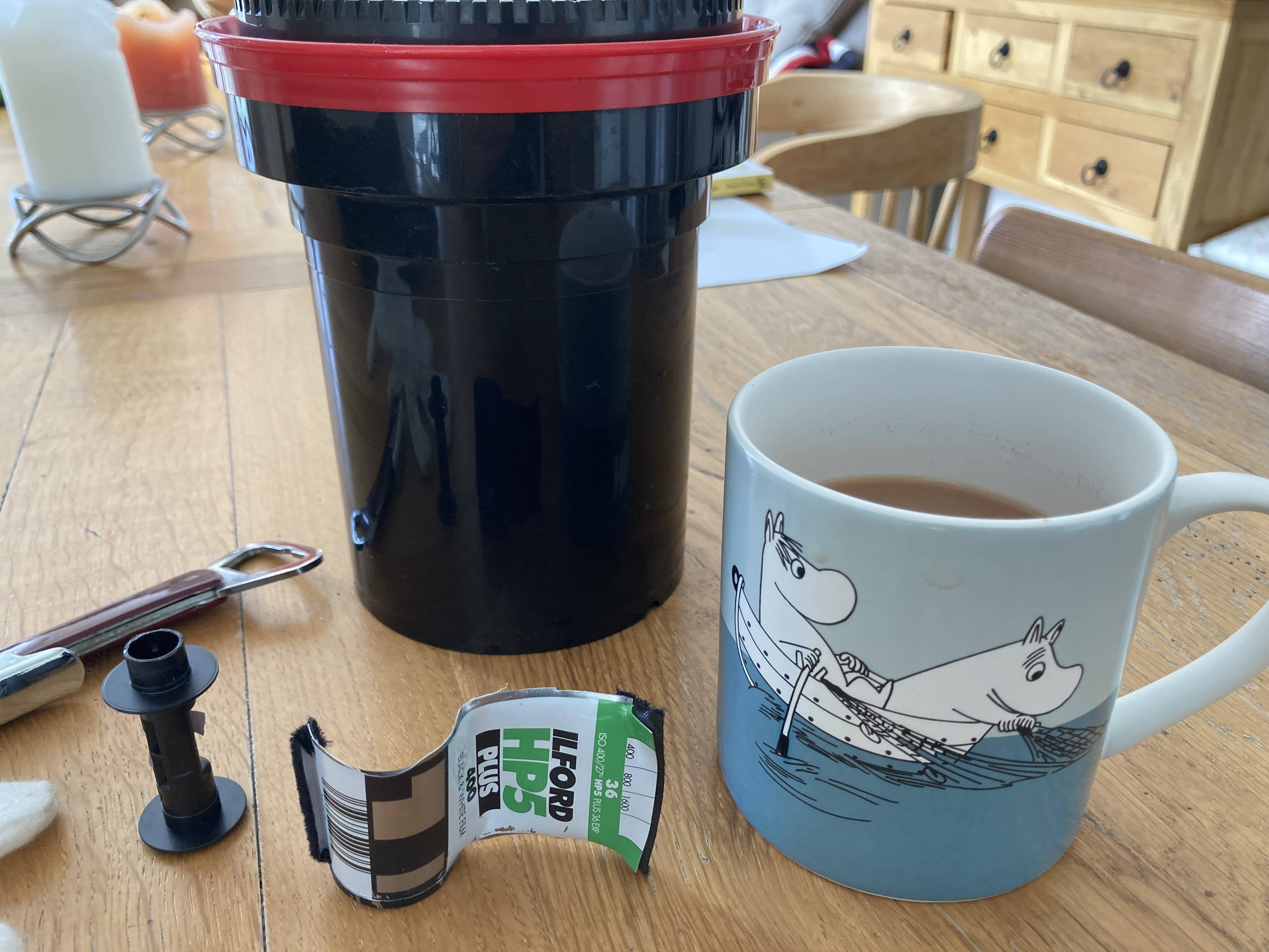 Need some tea after that strenuous work