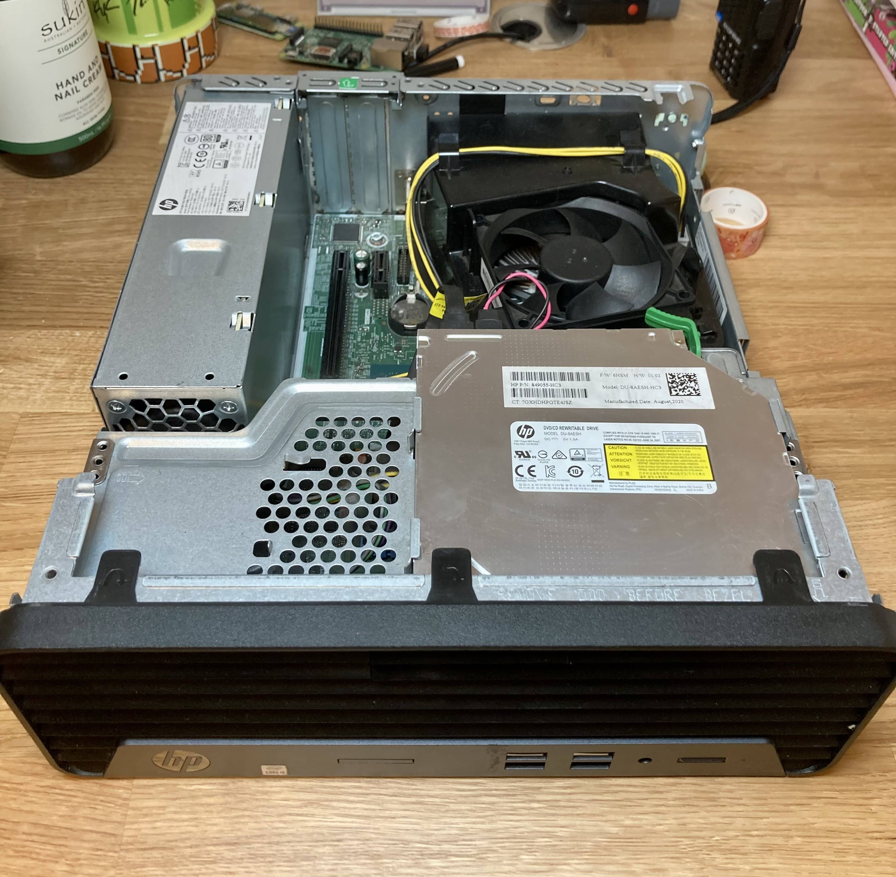 Well organised inside Well organised inside