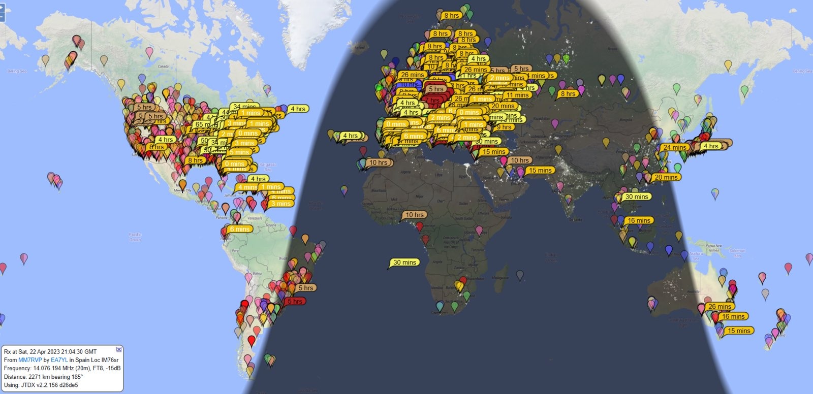 Who's heard me? The pins with times are who has Who’s heard me? The pins with times are who has