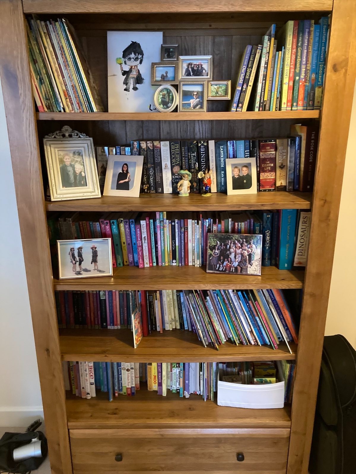 Kids books on the landing Kids books on the landing