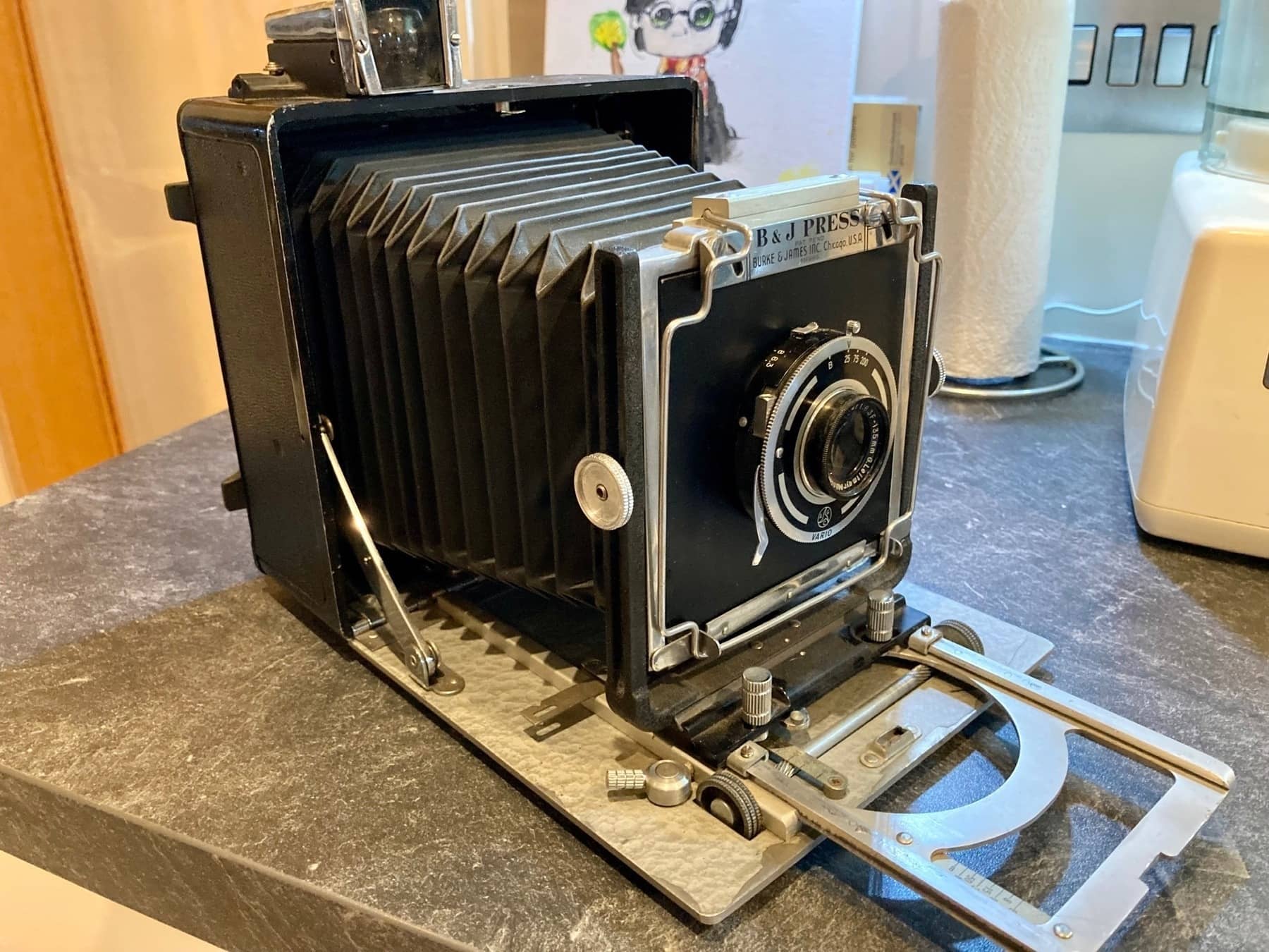 Burke and James Press Camera